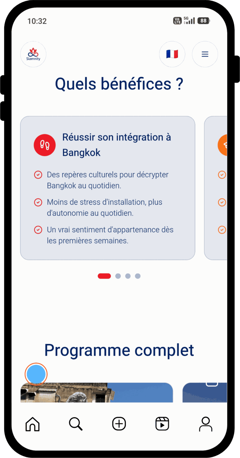 Screen reading “what are the benefits”, settling into Bangkok — cultural integration for expatriates